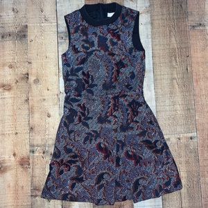 Tory Burch | Sleeveless Funky Floral Print Dress